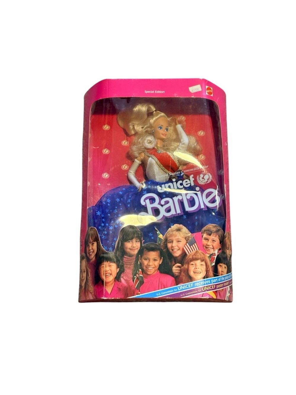 Barbie Mattel UNICEF 1989 Barbie Doll NRFB